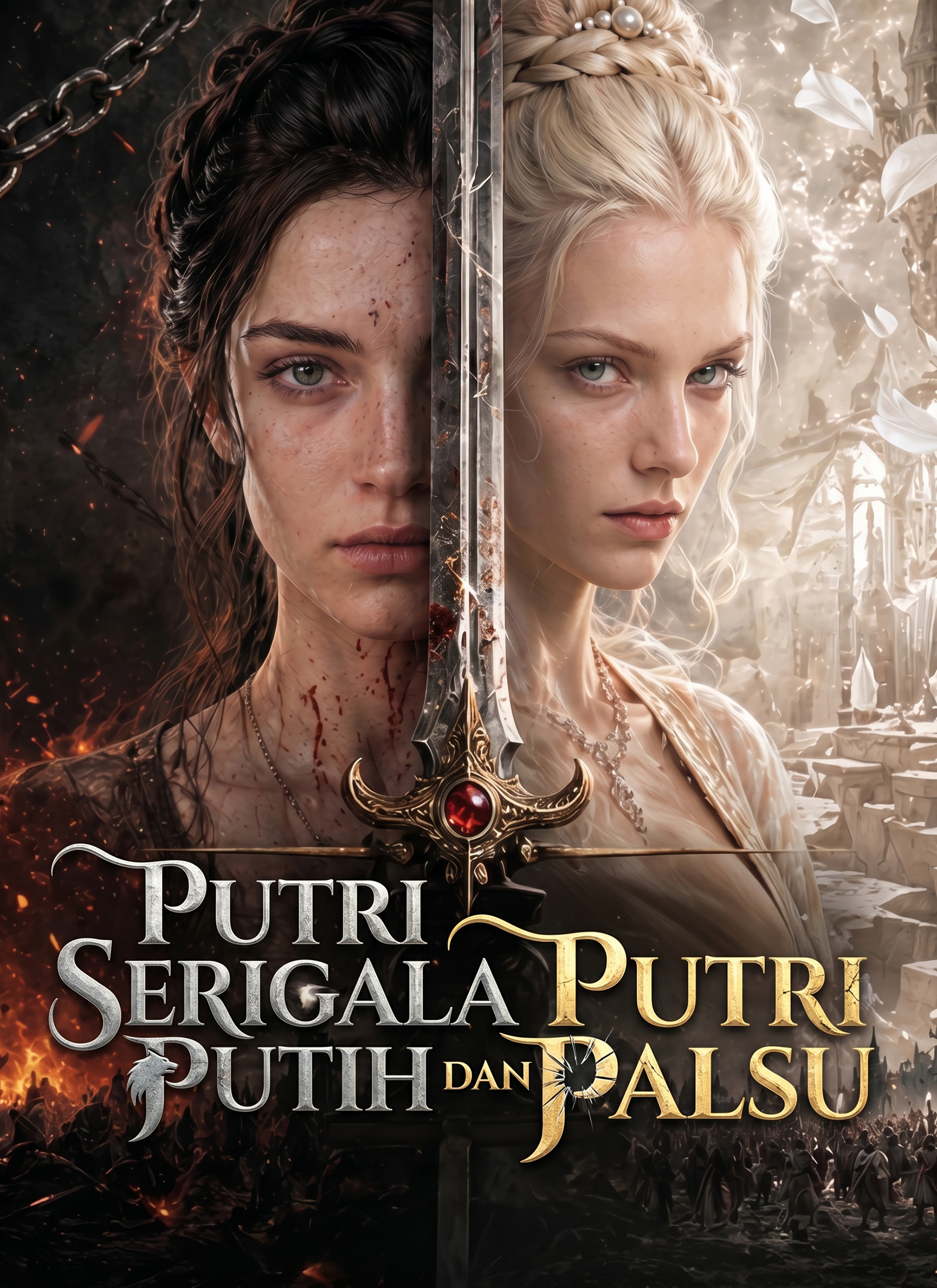 Drama China Putri Serigala Putih dan Putri Palsu sub Indo - poster